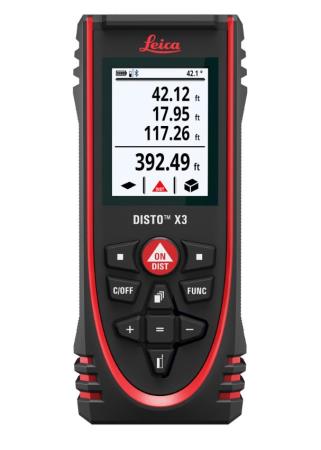 Leica laserafstandsmeter X3